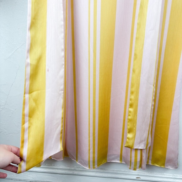 NWT Leyden Striped Faux Wrap Maxi Dress Sz XL - Picture 12 of 16